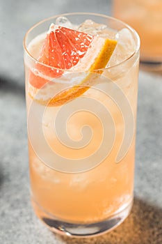 Boozy Refreshing Gin Radler Cocktail