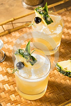 Boozy Refreshing Mai Tai Cocktail
