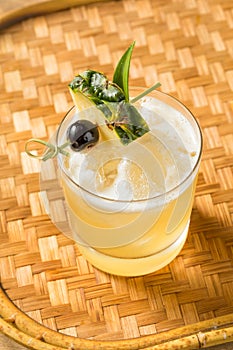 Boozy Refreshing Mai Tai Cocktail