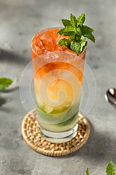 Boozy Refreshing Queens Park Swizzle