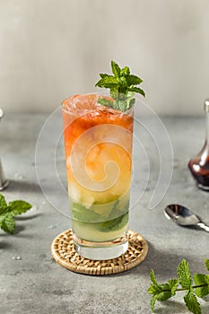 Boozy Refreshing Queens Park Swizzle