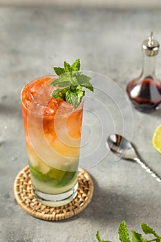 Boozy Refreshing Queens Park Swizzle