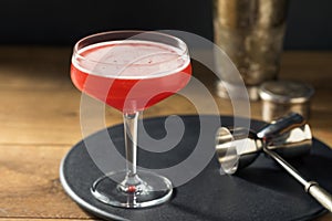 Boozy Refreshing Rye Scofflaw Cocktail