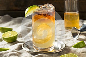 Boozy Rum Dark and Stormy Cocktail