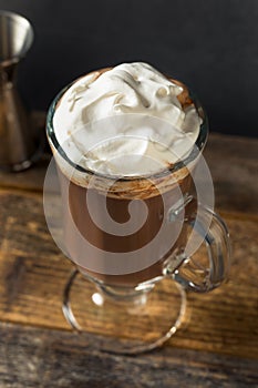 Boozy Warm Hot Chocolate