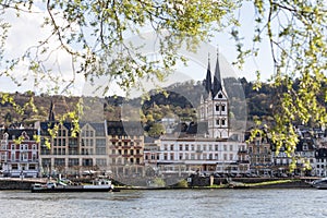 boppard and the rhine river germany