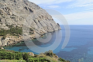 Boquer Valley and gulf Cala Boquer, Majorca, Spain