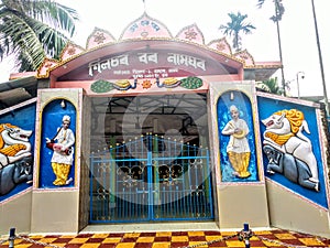 This is a bor namghar Temple.