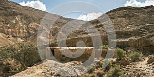 Bor Nekarot - Above Ground Nabatean Cistern in the Negev in Israel