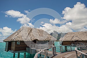 Bora Bora overwater bungalow