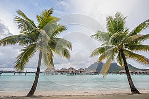 Bora Bora overwater bungalow