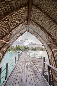 Bora Bora overwater bungalow