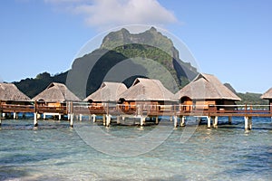 Bora Bora stilts bungalows