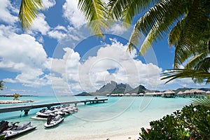 Bora Bora Tahiti overwater bungalow