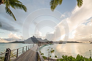 Bora Bora Tahiti overwater bungalow