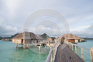 Bora Bora Tahiti overwater bungalow