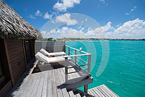 Bora Bora Tahiti overwater bungalow