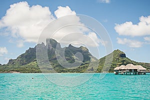 Bora Bora Tahiti overwater bungalow