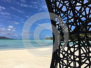 Bora Bora chair at Fourseasons