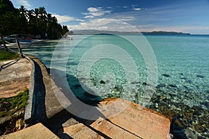 Boracay clear water. Aklan. Western Visayas. Philippines