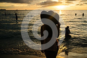 Boracay Sunset. One of the most anticipated times of the day in Boracay