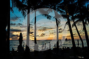Boracay Sunset. One of the most anticipated times of the day in Boracay