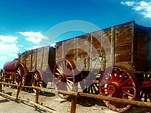 Borax refinery Furnace Creek, California photo