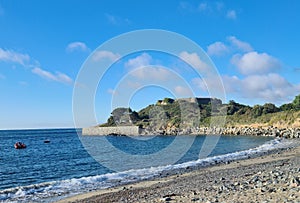 Bordeaux Harbour, Vale Castle, Guernsey Channel Islands