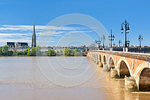 Bordeaux at a sunny day