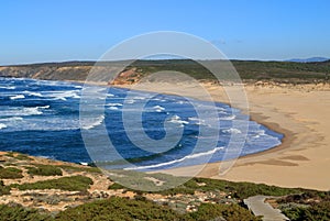 Bordeira Beach, Vicentine Coast, Portugal. photo