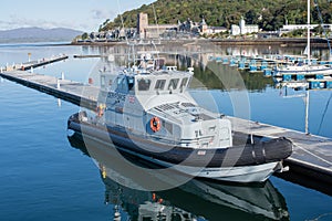 The Border Force Boat Moored in Oban