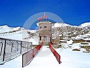 border gate at Khunjerab Pass, Pakistan, China