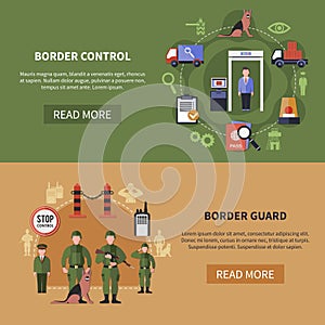 Border Guard Banners Set