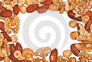 Border of Mixed Nuts