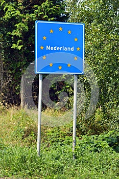 Border of The Netherlands