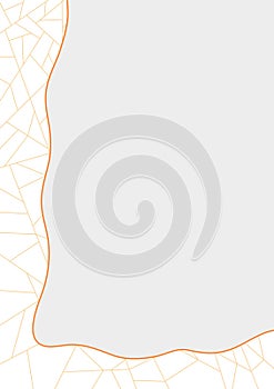 Border of networked lines