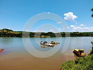 Uruguai River, between Santa Catarina and Rio Grande do Sul State photo