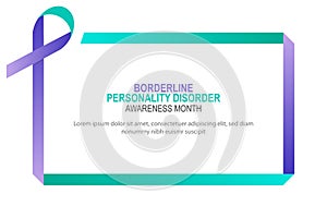 Borderline Personality Disorder Awareness Month