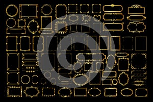 Borders and frames collection