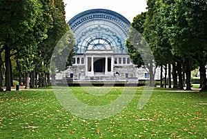 Bordiau Hall in Jubelpark in Brussels. Belgium