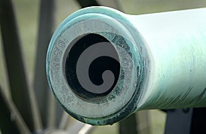Bore of Civil War Cannon photo