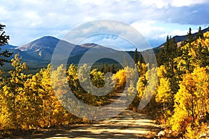 Boreas Pass In Autumn