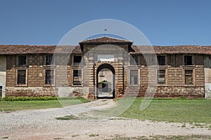 Borghetto Lodigiano Italy: historic farm photo