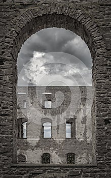 Borgholm Castle Ruin Archway