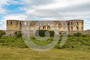 Borgholm Castle Ruin Facade