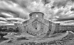 Borgholm Castle Ruin Panorama