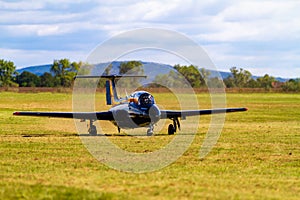 Borgondi Airshow L-159 Fighter trainer aircraft