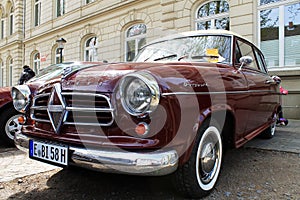 Borgward oldtimer car in Kettwig, district of Essen.