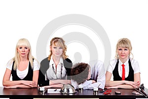 Boring business team