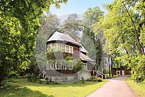 Boris Pasternak's dacha (cottage) in Peredelkino village, Russia